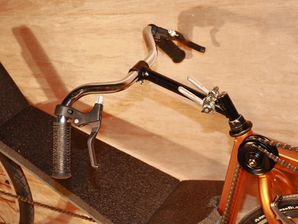 TomaHawk LowRacer - over seat steering